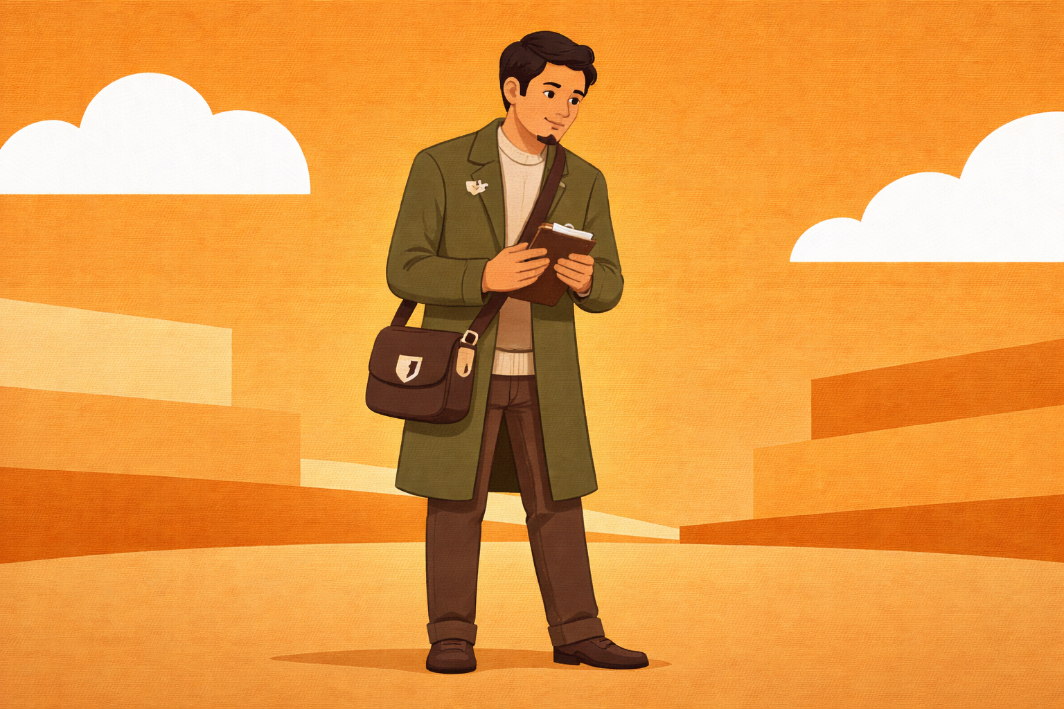 調整役のイラスト