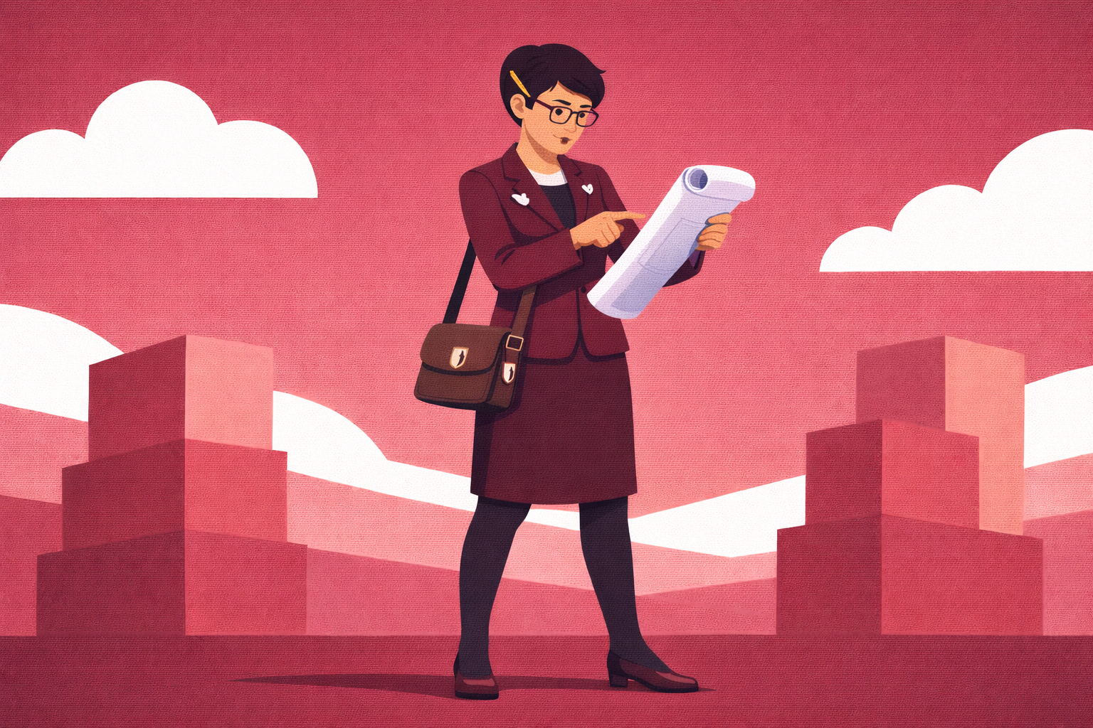 設計者のイラスト